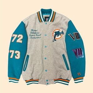 Miami Dolphins Varsity Jacket